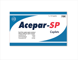 Pain Relief, ACEPAR SP CAPS